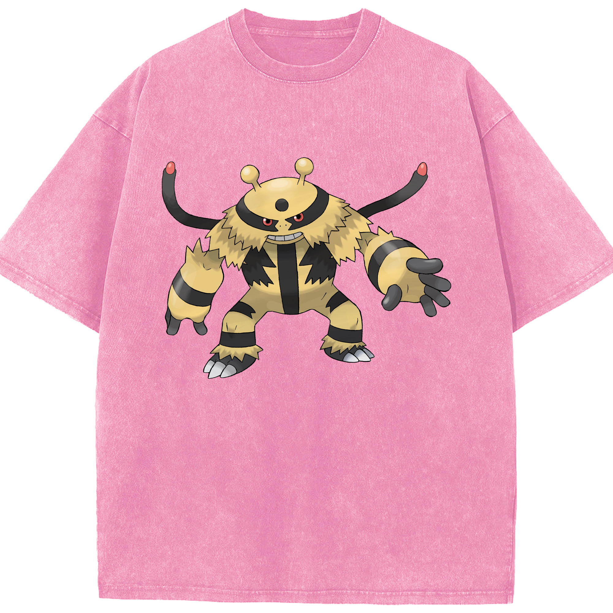 （画像用） ポケットモンスター Pokémon 綿100% ヴィンテージ風 半袖Tシャツ（フロントプリント）